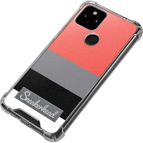 Sneakerhead Stripes Google Pixel 5 Clear Case